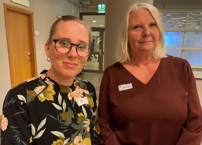 Anna Forkén och Ulla Johansson  lärare i Grums kommun.