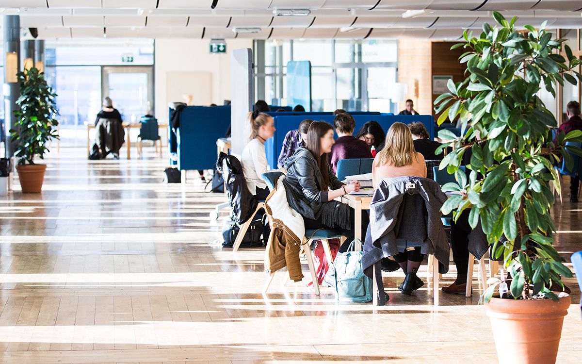 Reading room Karlstad University
