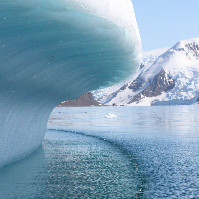 Glaciär smälter