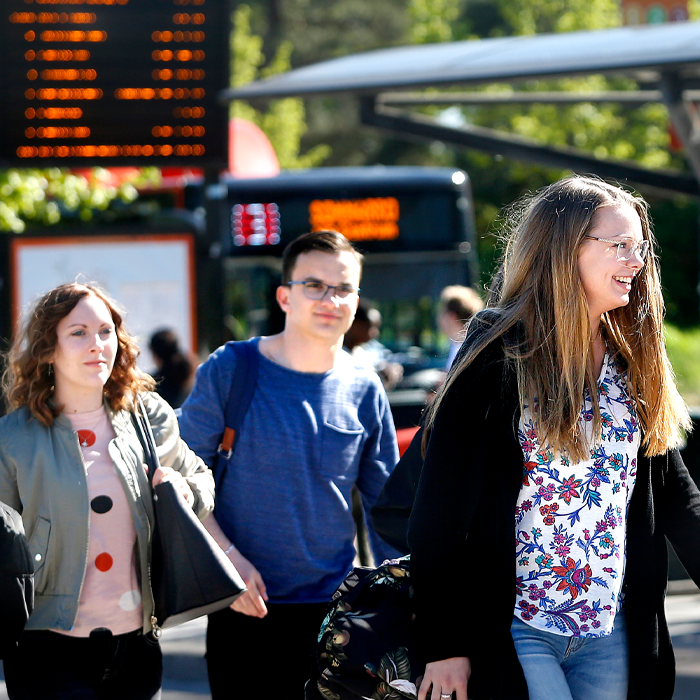 Resenärer kollektivtrafik
