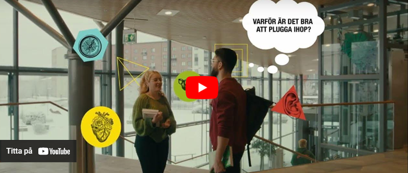 Varför plugga på Karlstads universitet länk till Youtube