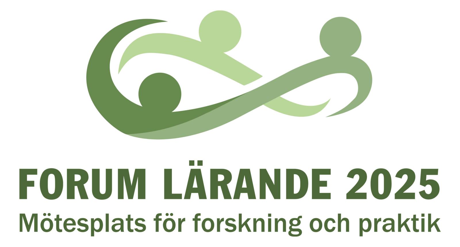 Grön logga med text Forum lärande 2025