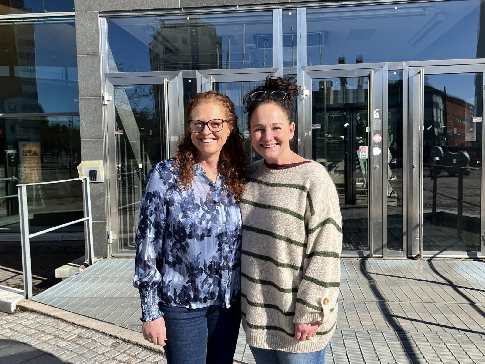 Porträtt Ann-Sofie Keller och AnnHelen Adler Johannesson