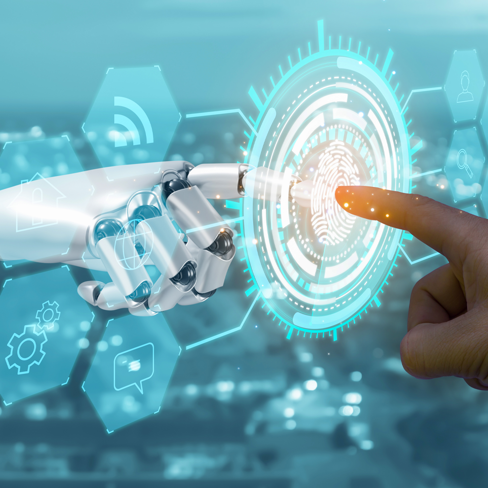 Robot och arm