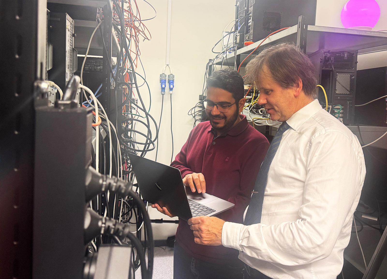 Mohsen Memarian och Karl-Johan Grinnemo