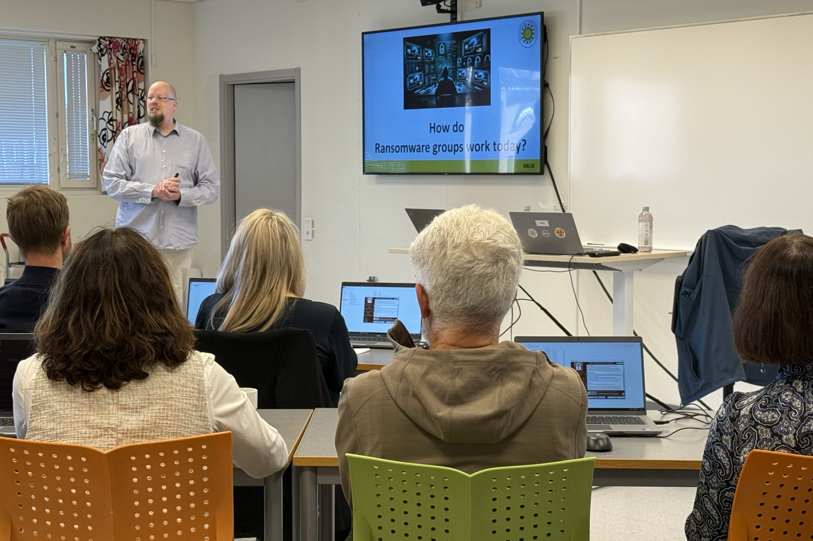 Meiko Jensen undervisar i ransomware