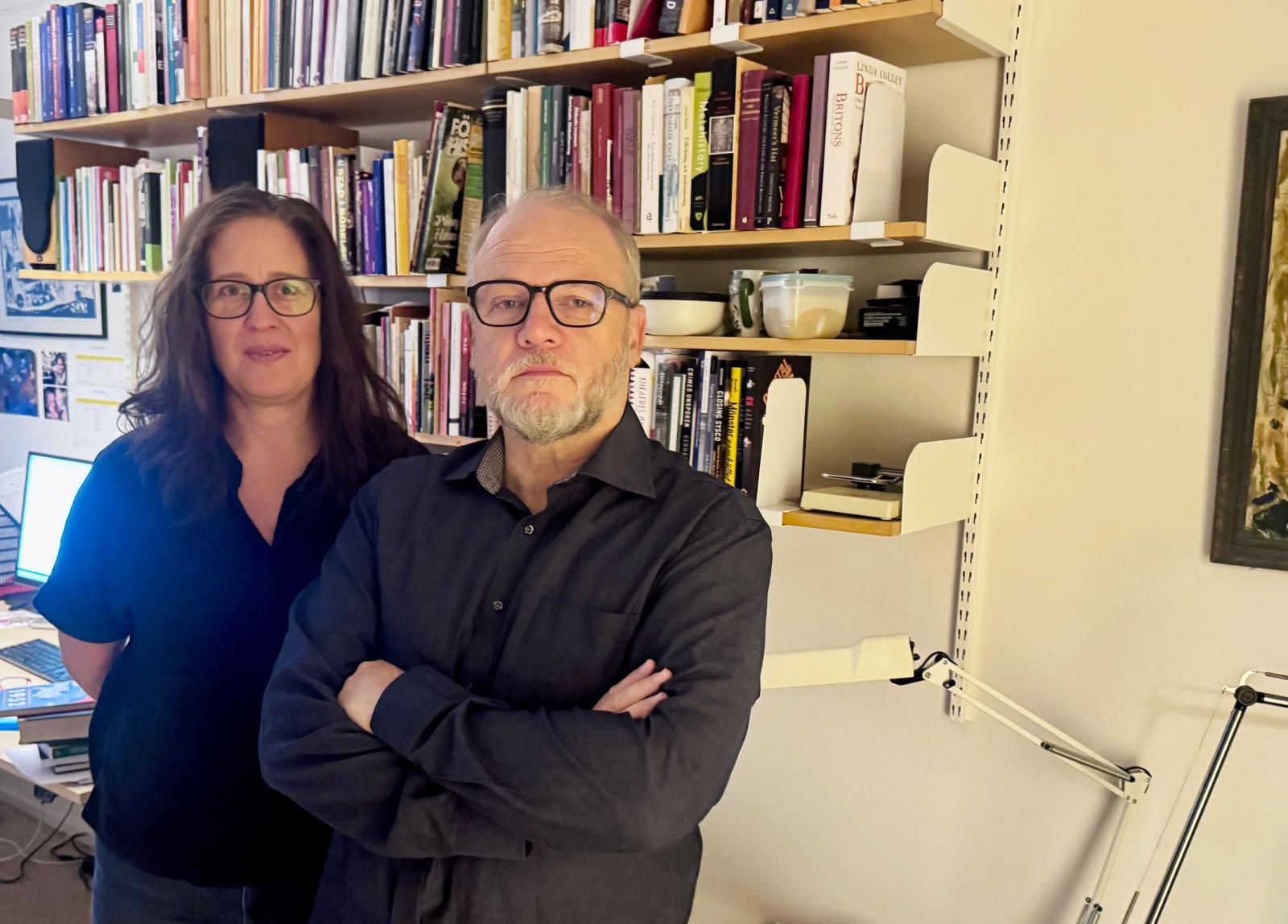 Åsa Melin och Stefan Backius