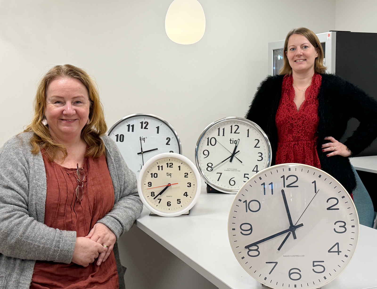 Lena Lid Falkman och Siri Jakobsson Störe