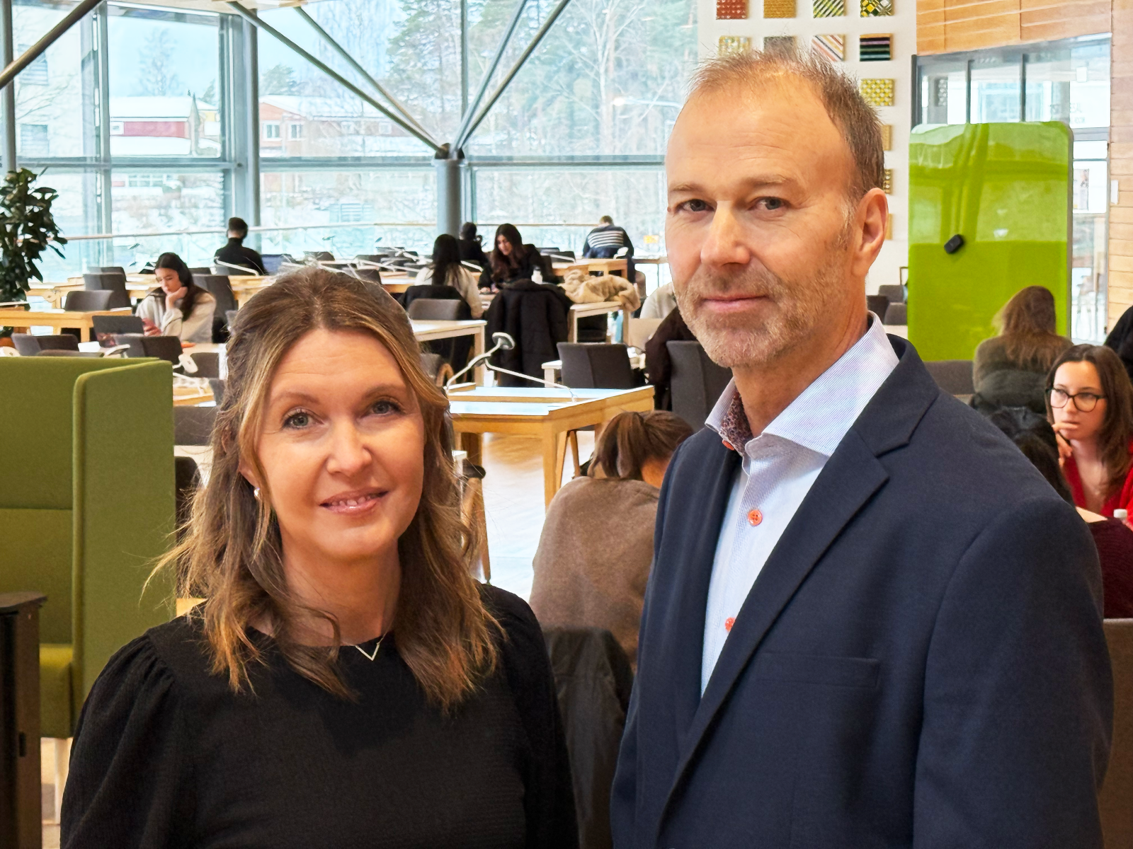 EmmaSofia Nilsson och Peter Wall