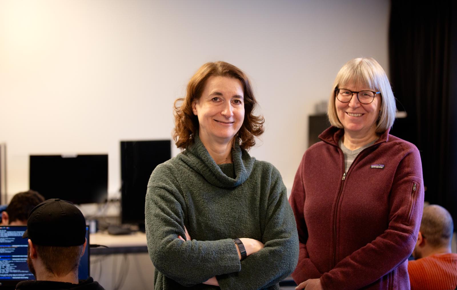 Simone Fischer Hübner och Anna Brunström