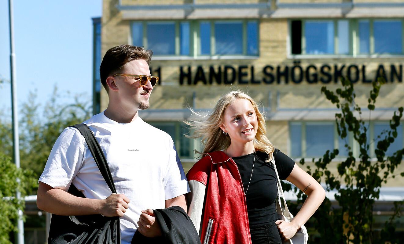 Studenter vid Handelshögskolan
