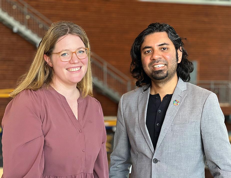 Caroline Bhowmik och Avit Bhowmik