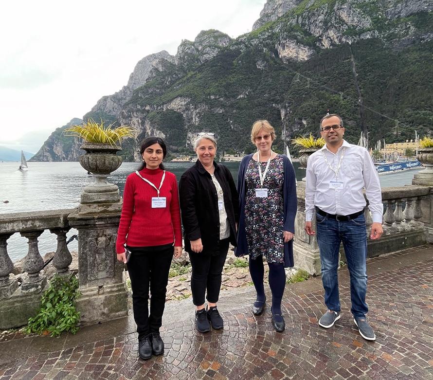 Farinez Ebrahimian Maria Sandberg Karin Granström och Ali Mohammadi