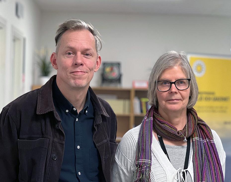 Fredrik Krohn Andersson och Eva Svensson