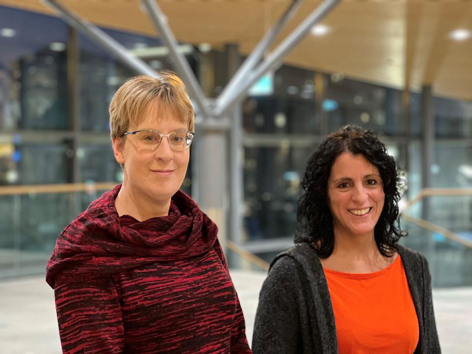 Karin Granström och Patricia Saenz Mendez