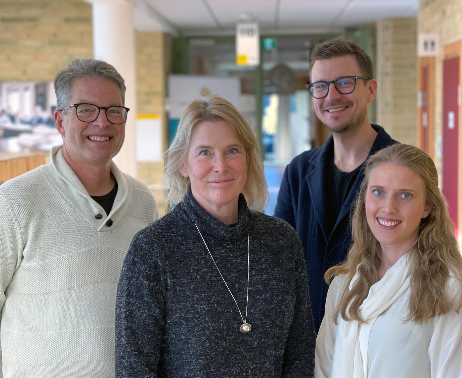Fyra forskare vid Karlstads universitet