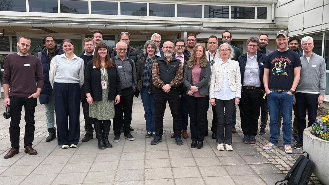 Gruppbild Exact forskarskola 250409