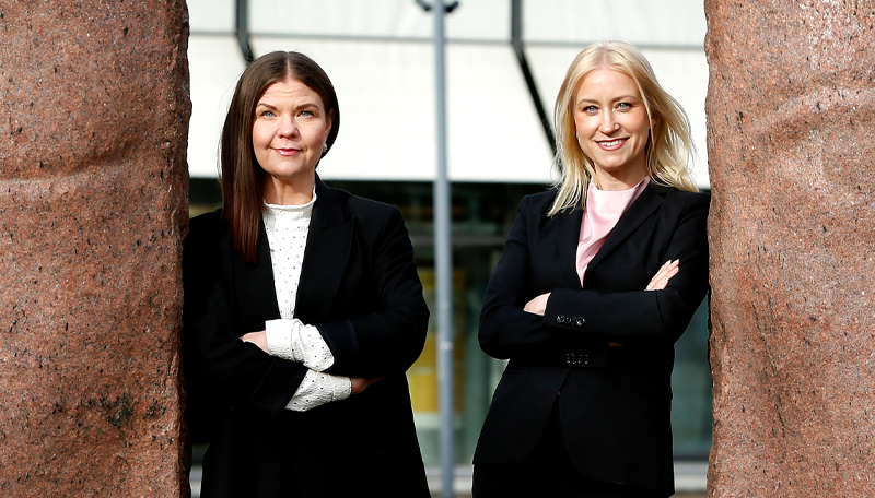 Jenny Karlsson och Maria Åkesson