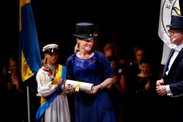 Viktoria Svanberg promoveras till hedersdoktor vid Akademisk högtid 2019