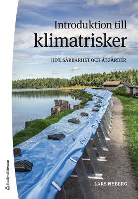 Omslaget till boken Introduktion till klimatrisker – hot, sårbarhet och åtgärder.