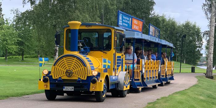 Sightseeingtåget i Karlstad