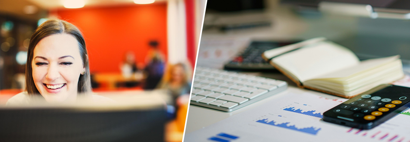 Student och räknedosa