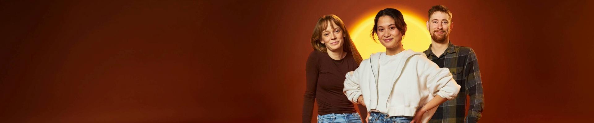 studenterna Victoria, Mai och Mathias