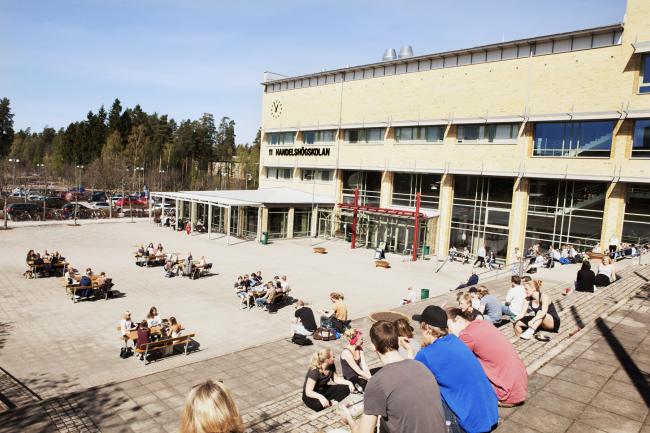 Trappan utanför hus 11