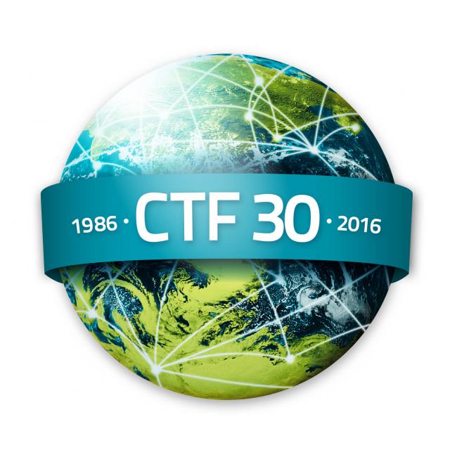 CTF 30 år logo