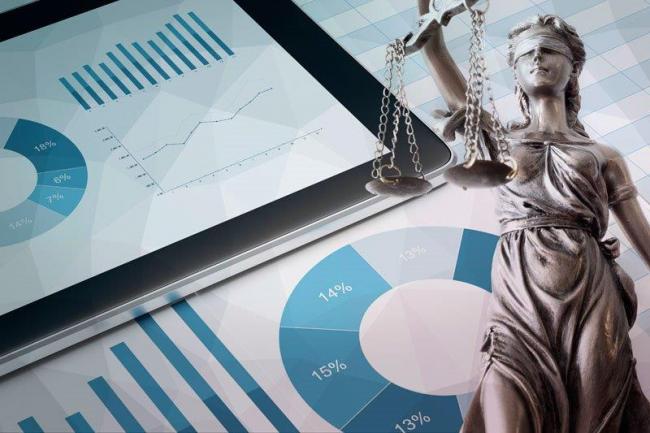 bild justitia och diagram