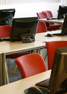 Datorsal i biblioteket