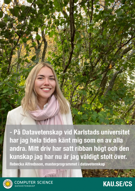 Rebecka Alfredsson datavetenskap