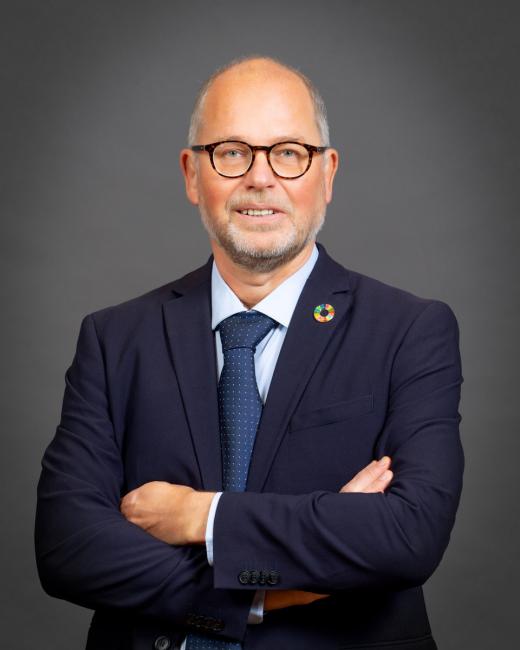 Jan Nilsson, professor installerad vid Akademisk högtid 2021