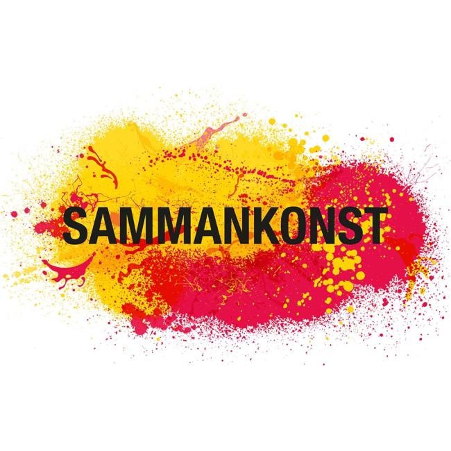 Grafisk bild med texten Sammankonst