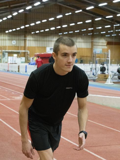 Jesper Hellström_student och trestegshoppare vid Elitidrottsuniversitetet