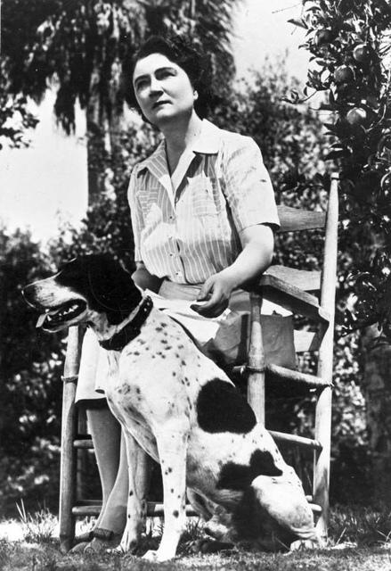 Author Marjorie Kinnan Rawlings