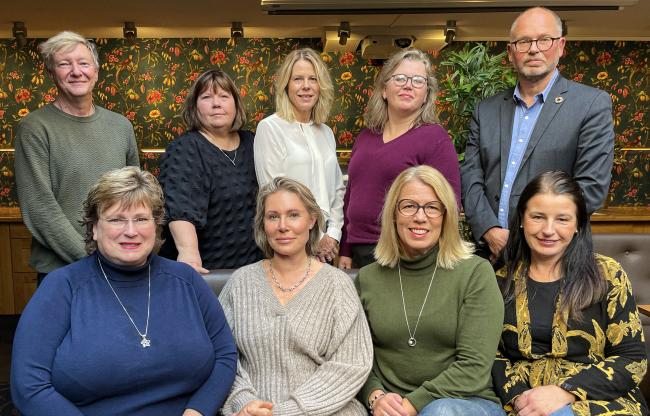 Forskarskolan Hälsas olik forskare i ett gruppfoto