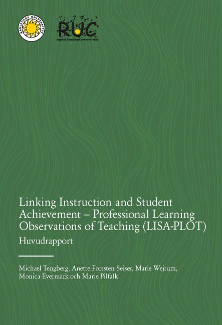 Cover image Linking Instruction and Student Achievement