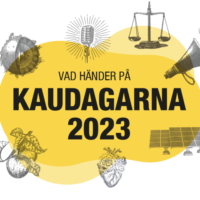 Kaudagarna grafisk logotyp