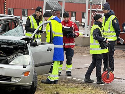 Övningsplats olycksutredning