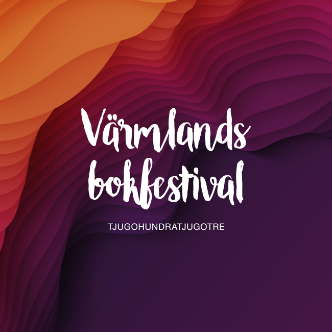 Värmlands bokfestival logotyp HT23