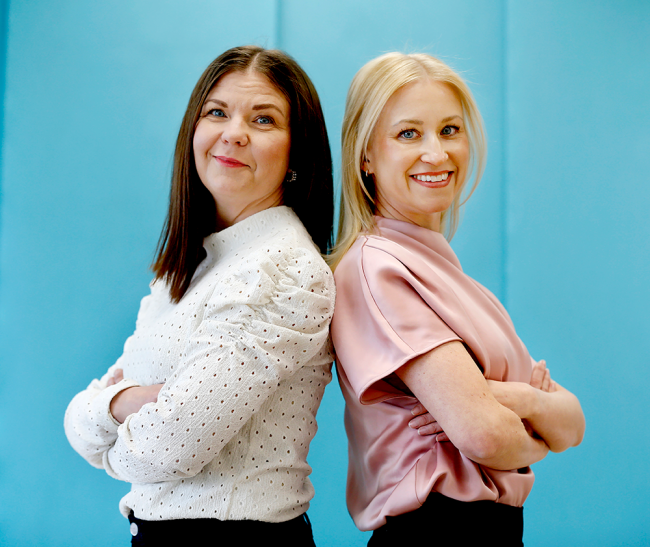 Jenny Karlsson och Maria Åkesson