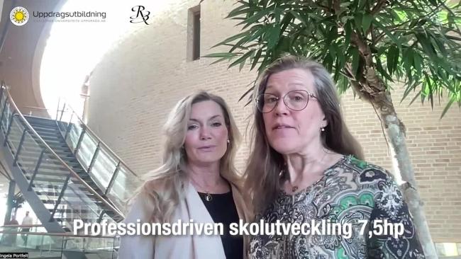Ingela och Ami porträtt