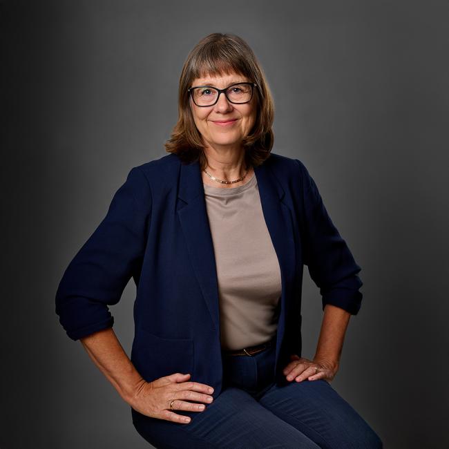 Marie Nilsberth_professor i pedagogiskt arbete_Akademisk högtid 2025_Karlstads universitet