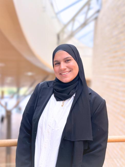 Bild på studenten Asmaa.