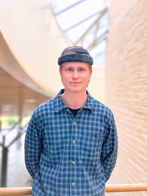 Bild på studenten Karl.