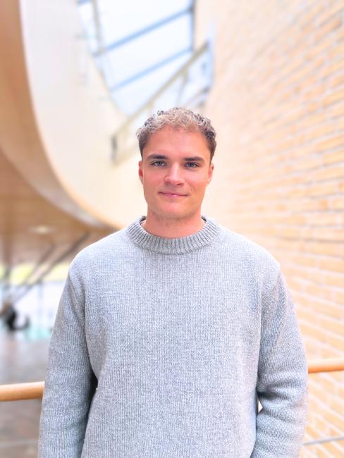 Bild på studenten Samuel.