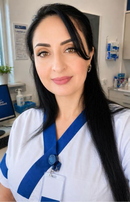 Bahar Palini, alumn distriksjuksköterska