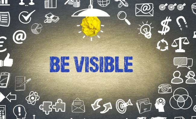 BE VISIBLE, Adobe Stock