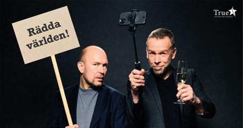 Foto på Johan och Björn